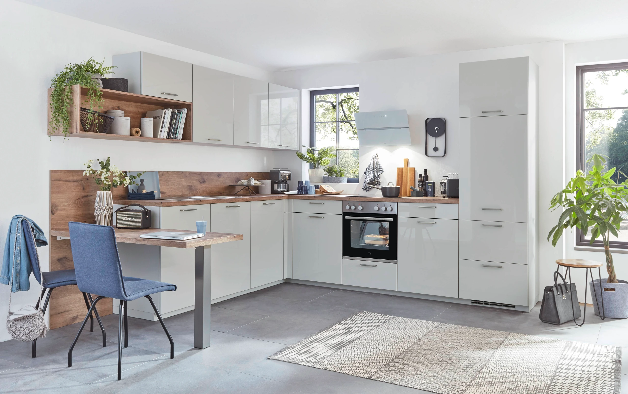 Espirit kitchen collection featuring sophisticated simplicity and refined design details